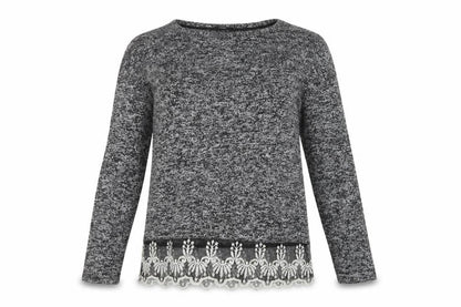 Womens UK Size 8 NEXT Grey Basic Blouse