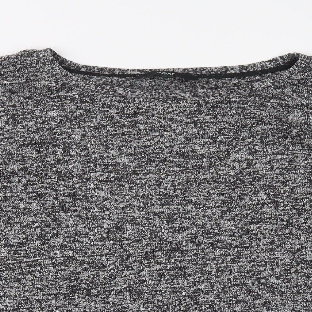 Womens UK Size 8 NEXT Grey Basic Blouse