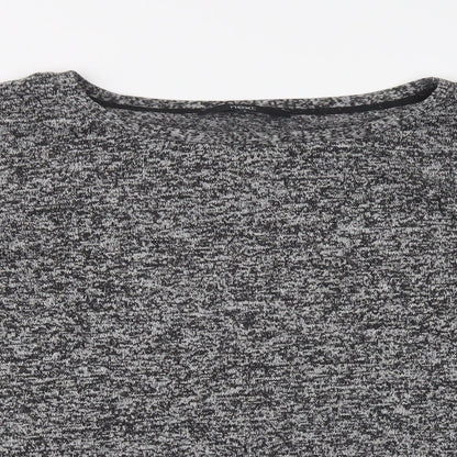 Womens UK Size 8 NEXT Grey Basic Blouse