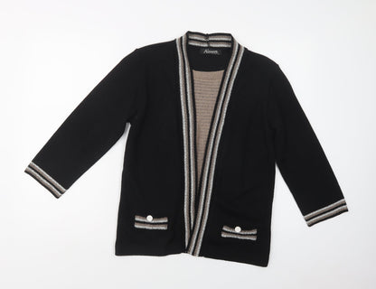 Womens UK Size M Alexara Black Cardigan Jumper