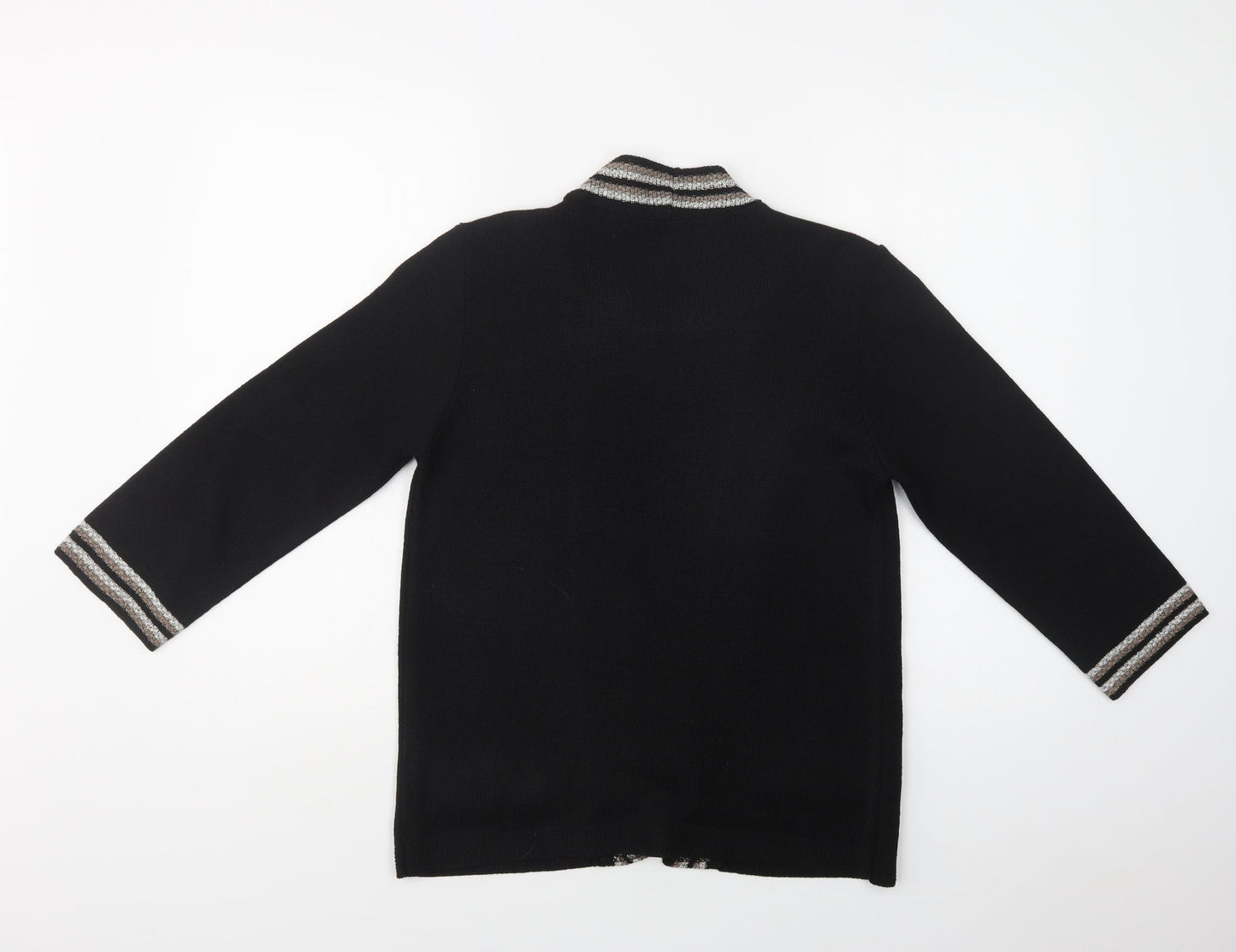 Womens UK Size M Alexara Black Cardigan Jumper