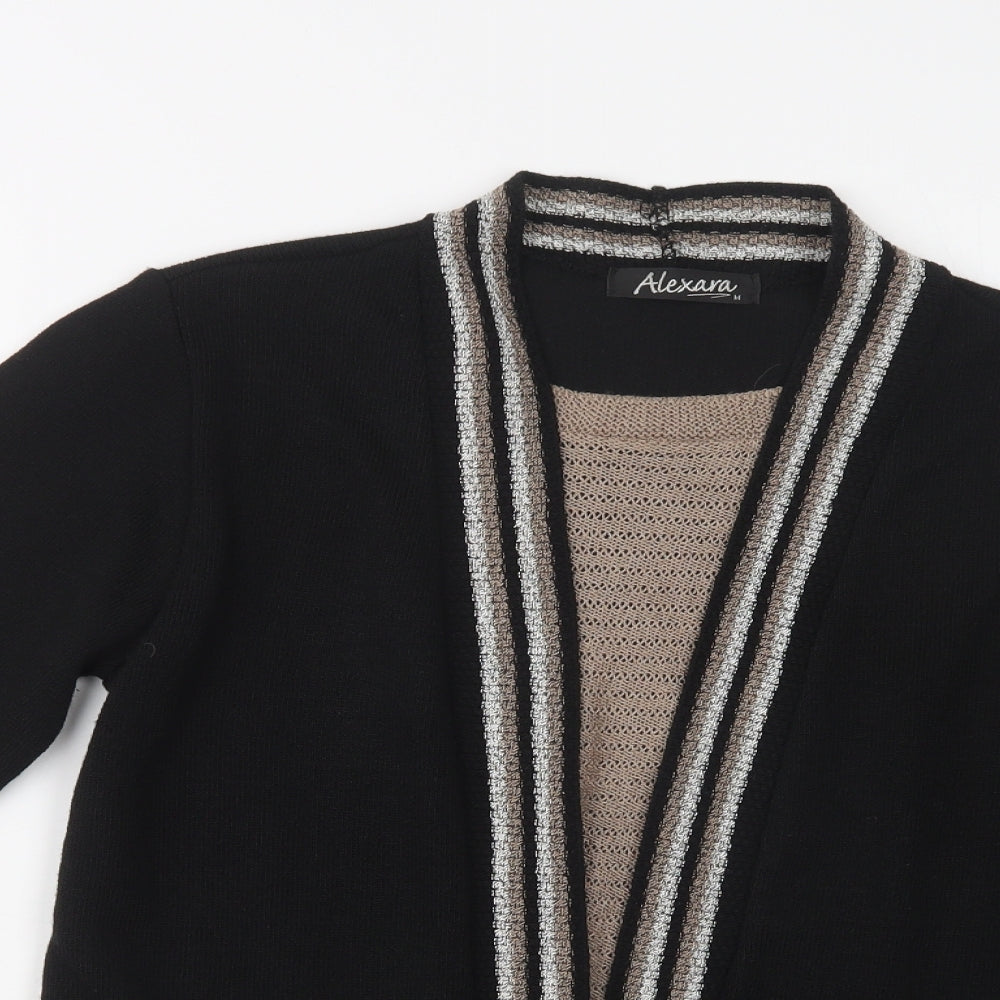 Womens UK Size M Alexara Black Cardigan Jumper