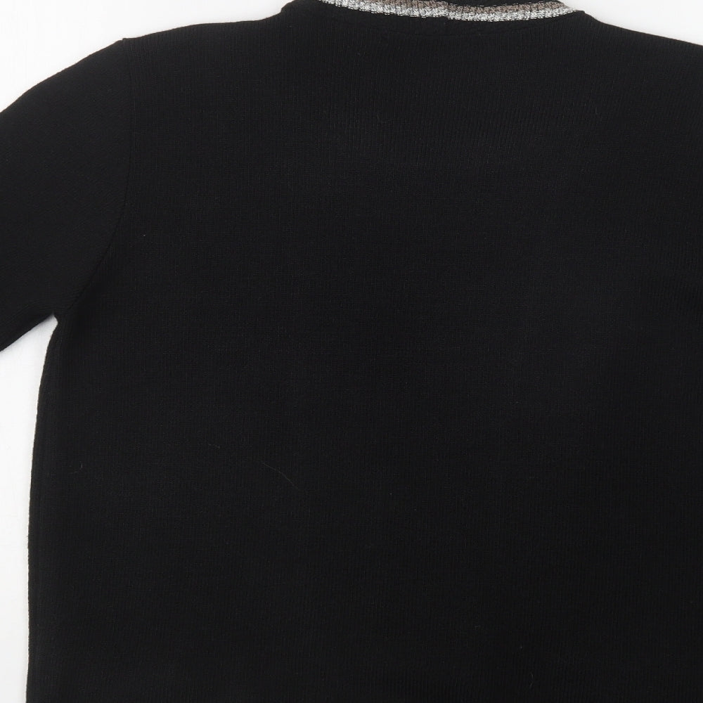 Womens UK Size M Alexara Black Cardigan Jumper