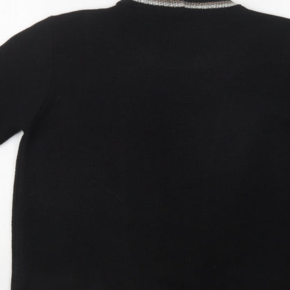 Womens UK Size M Alexara Black Cardigan Jumper