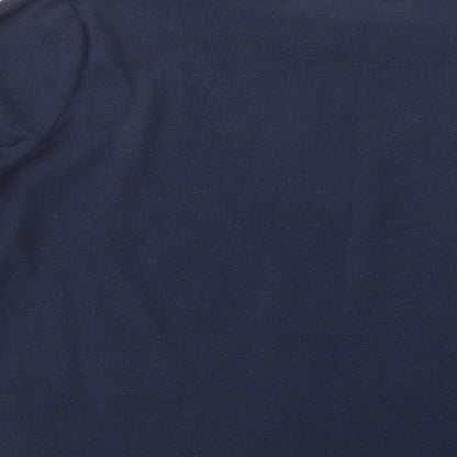 Primark Womens Blue  Polyester Top Lounge Set Size S   - Rudolph Christmas