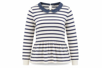 Womens UK Size 16 M&S White Pullover Jumper
