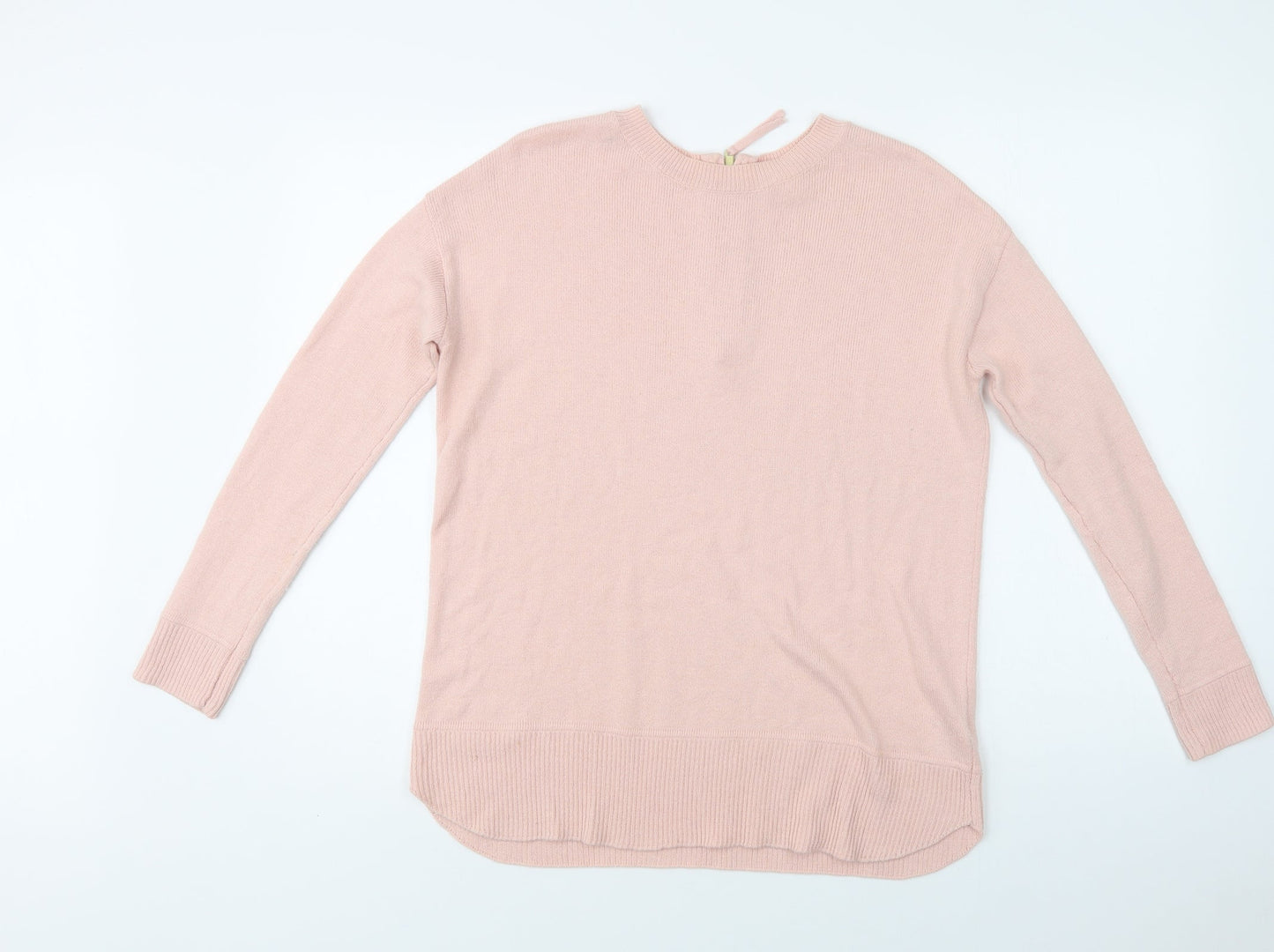 Womens UK Size S H&M Pink Pullover Jumper