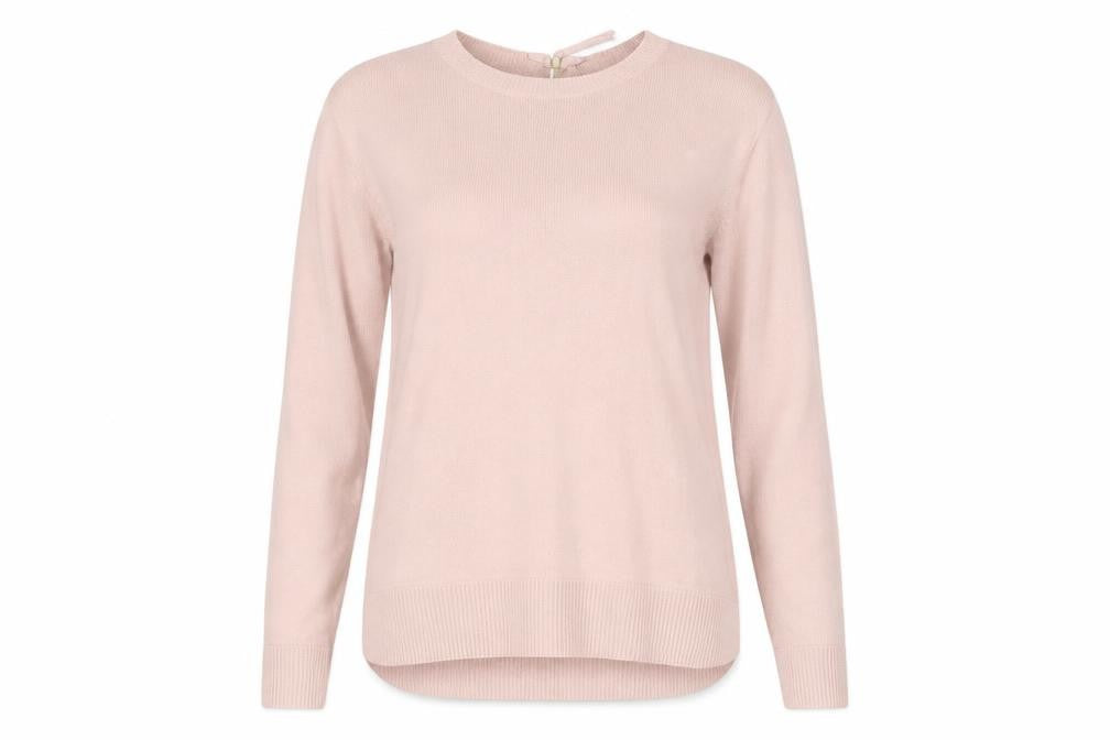Womens UK Size S H&M Pink Pullover Jumper