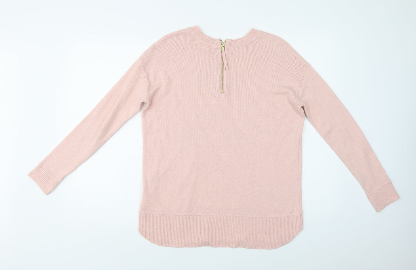 Womens UK Size S H&M Pink Pullover Jumper