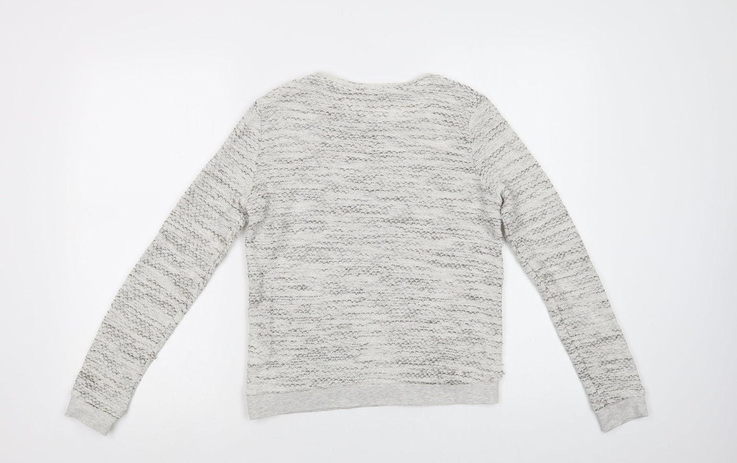 Womens UK Size 10 Papaya Grey Pullover Jumper