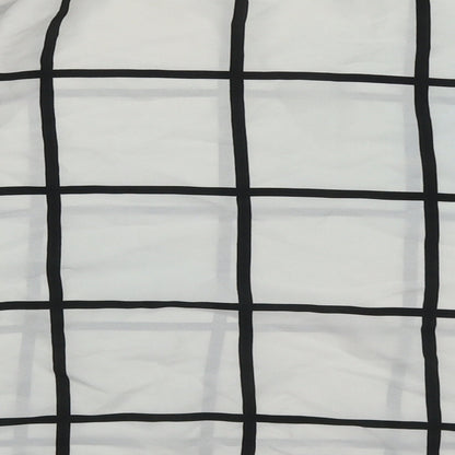 Womens UK Size XS Zara White Basic Blouse