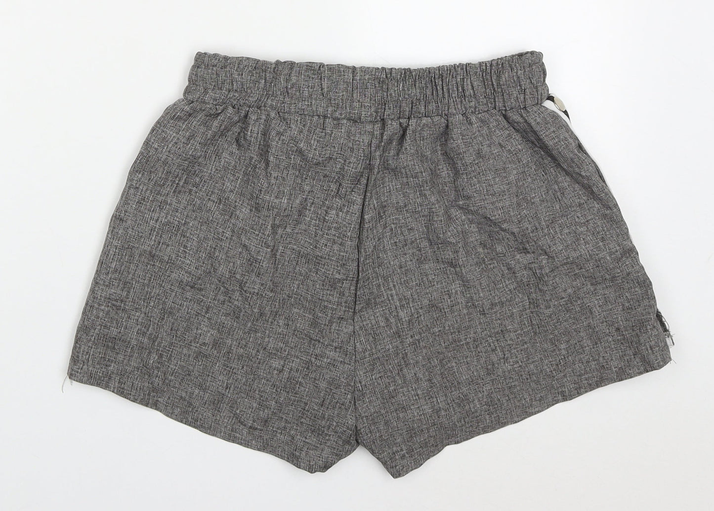 Runway Paris Womens Grey  Polyester Bermuda Shorts Size S L3 in Regular
