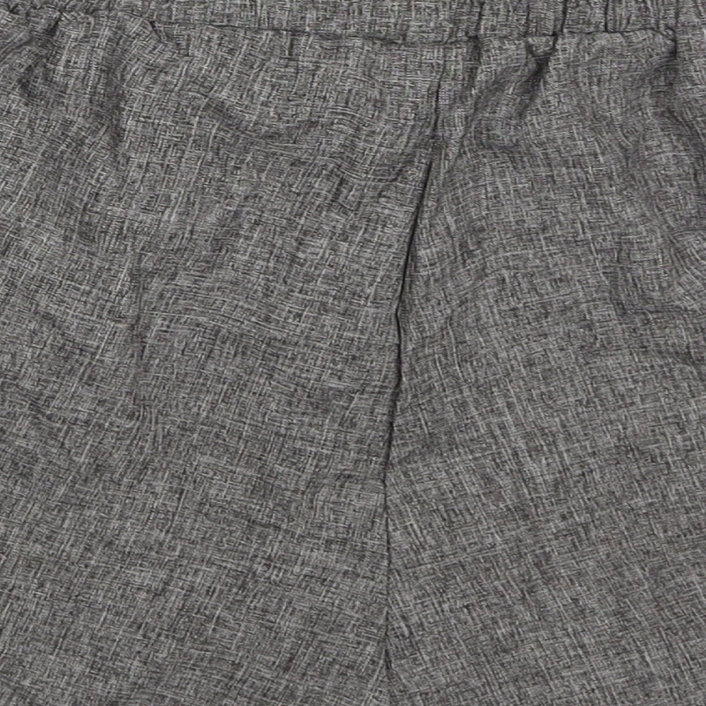 Runway Paris Womens Grey  Polyester Bermuda Shorts Size S L3 in Regular