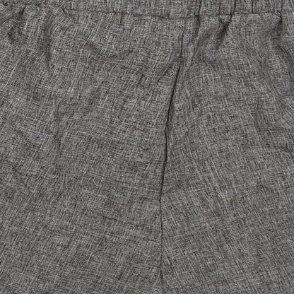 Runway Paris Womens Grey  Polyester Bermuda Shorts Size S L3 in Regular
