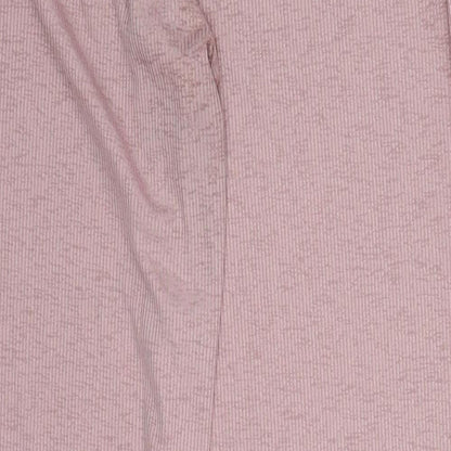 Womens UK Size M SheIn Regular Fit  Pink Trousers