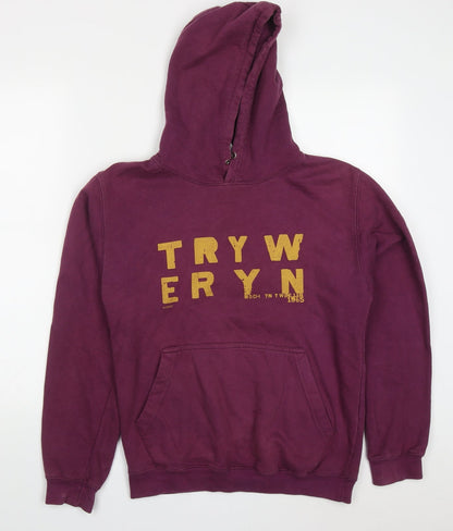 Mens UK Size S All We Do is Purple Pullover Hoodie