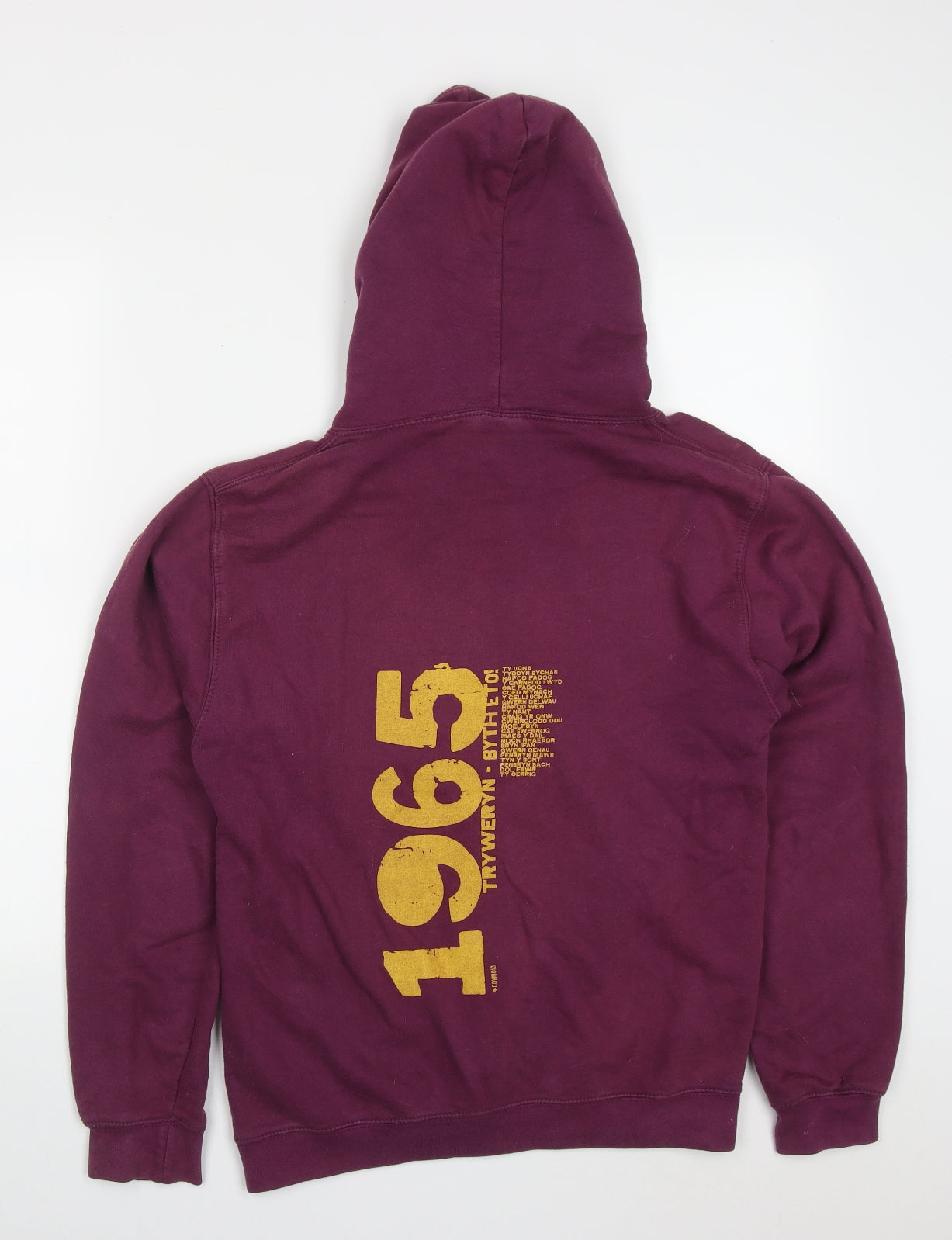 Mens UK Size S All We Do is Purple Pullover Hoodie