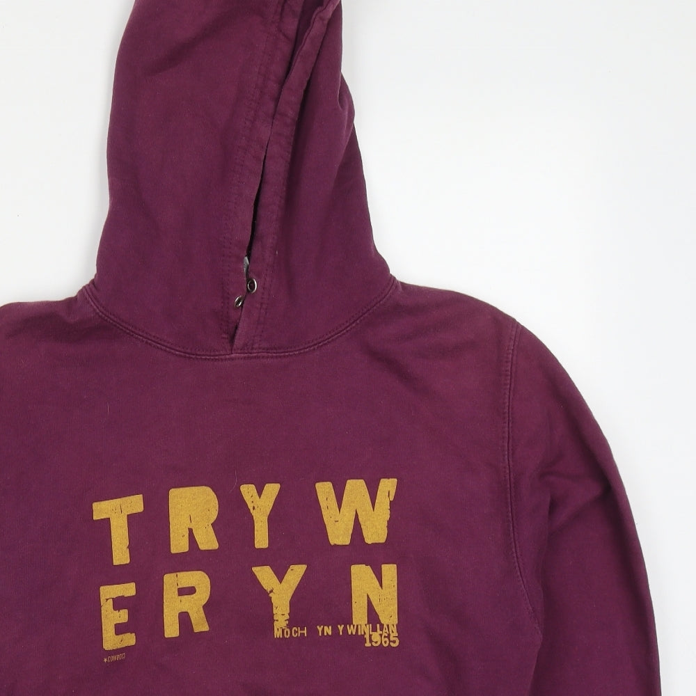 Mens UK Size S All We Do is Purple Pullover Hoodie