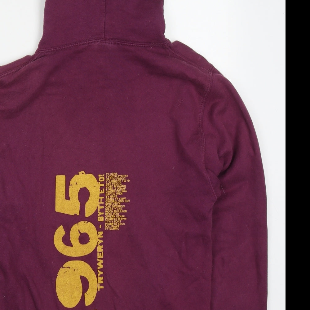 Mens UK Size S All We Do is Purple Pullover Hoodie