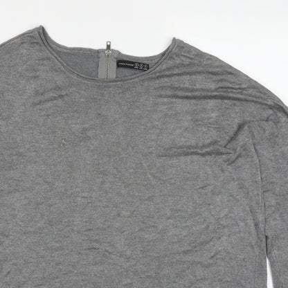 Womens UK Size S Atmosphere Grey Pullover Jumper