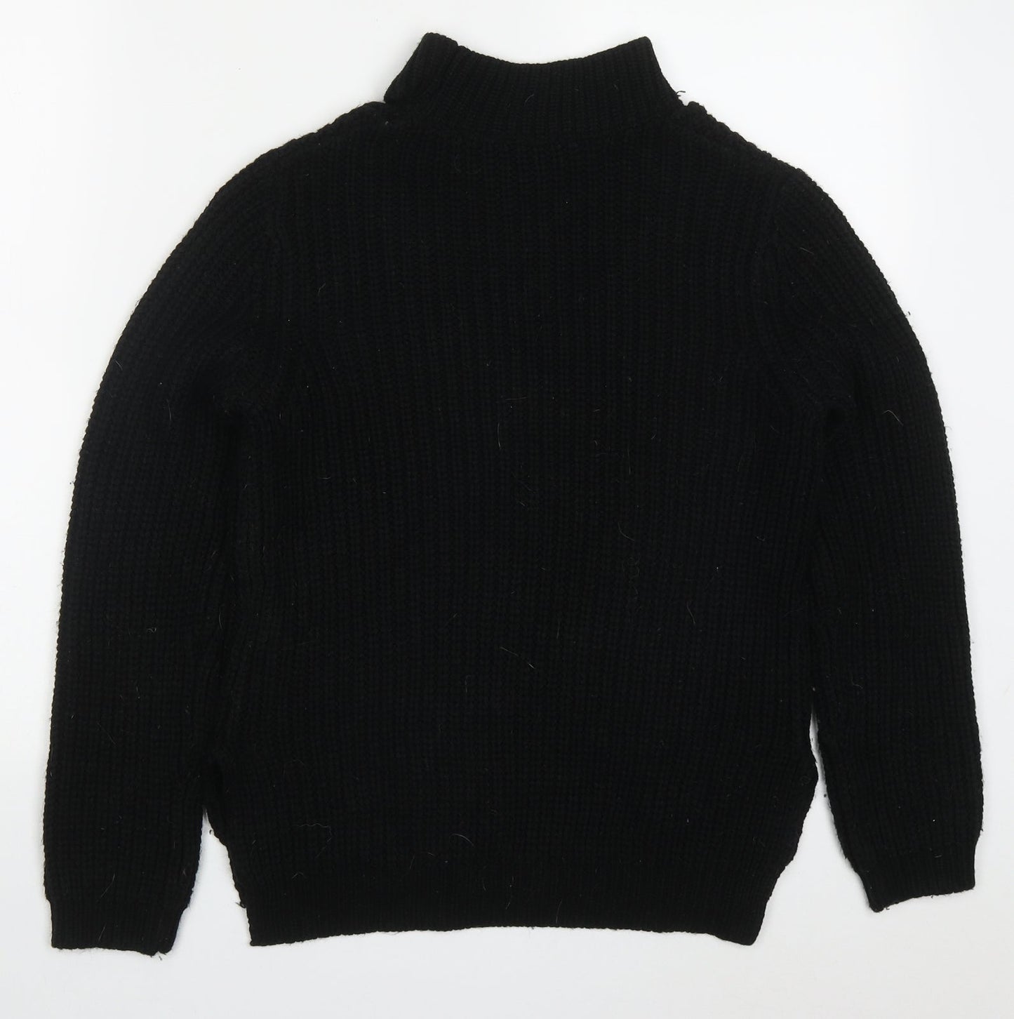 Womens UK Size 8 Red Herring Black Pullover Jumper
