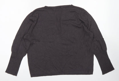Womens UK Size 10 Marks & Spencer Grey Pullover Jumper