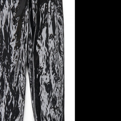 Womens UK Size 10 Stylewise Regular Fit  Black Trousers