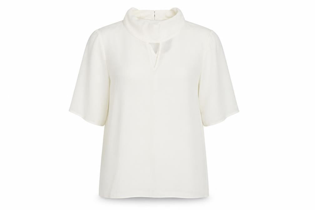 Womens UK Size 8 TU White Basic Blouse
