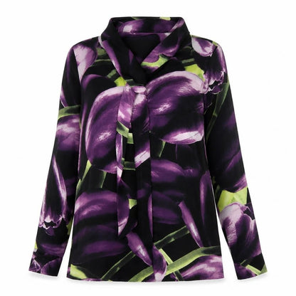 Womens UK Size 10 Basler Purple Basic Blouse