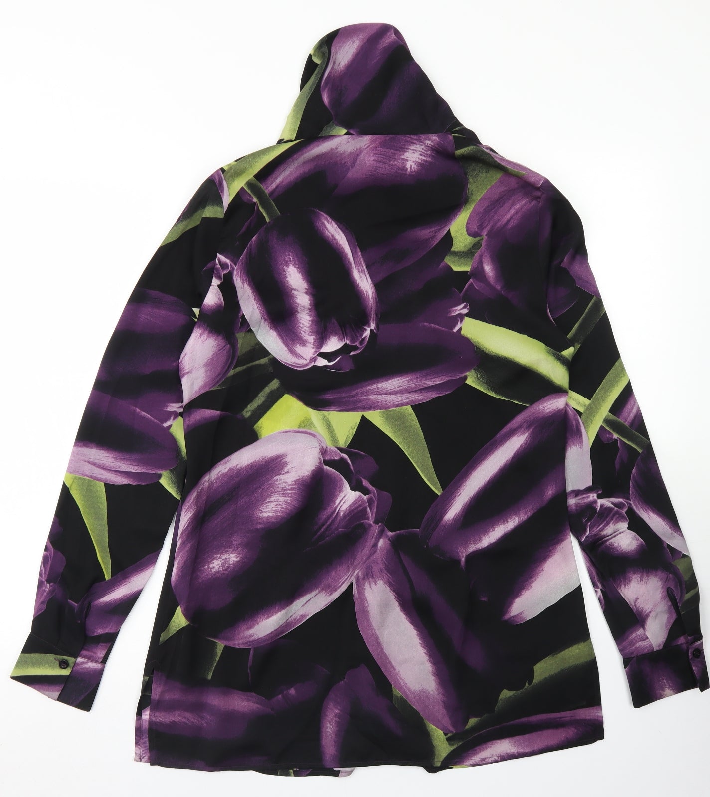 Womens UK Size 10 Basler Purple Basic Blouse
