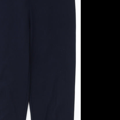 Womens UK Size 20 Preworn Regular Fit Dress Pants Blue Trousers