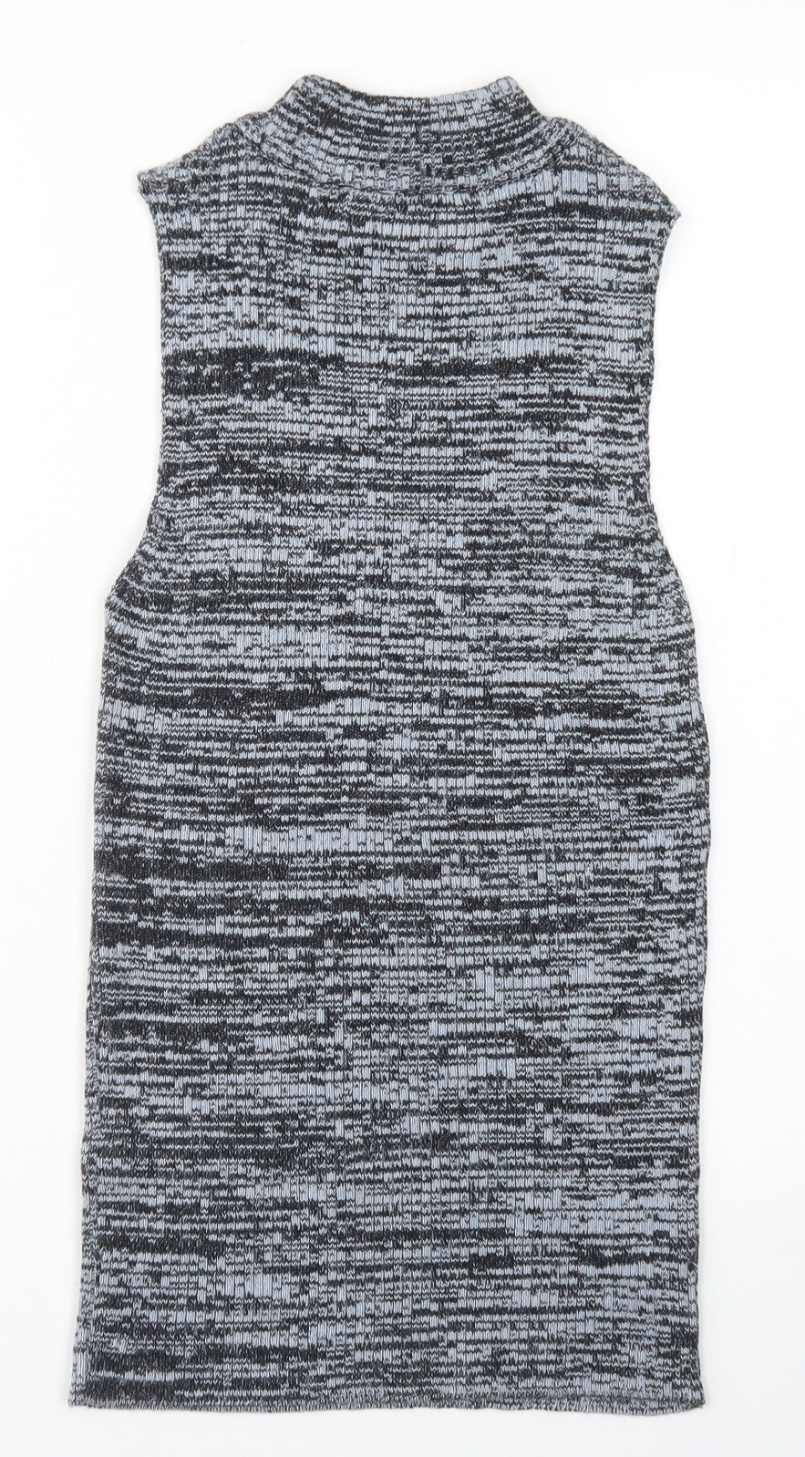 Womens UK Size 10 New Look Blue Vest Jumper