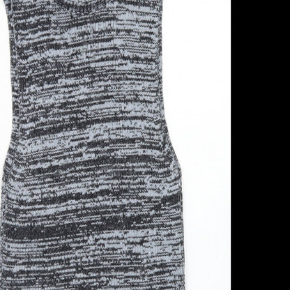 Womens UK Size 10 New Look Blue Vest Jumper
