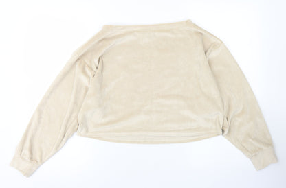 Womens UK Size 10 ASOS Brown Pullover Sweatshirt