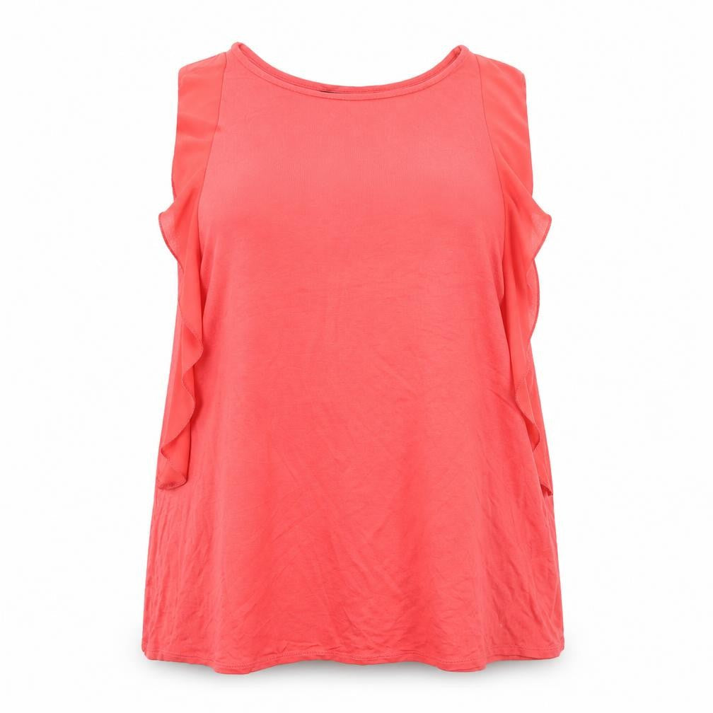 Womens UK Size 16 Wallis Pink Basic Tank