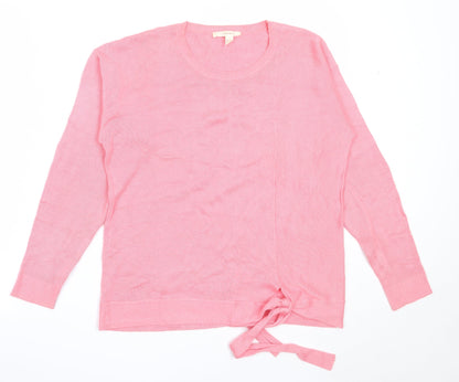 Womens UK Size S Esprit Pink Pullover Jumper