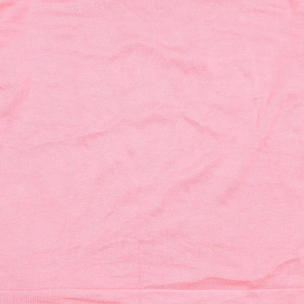 Womens UK Size S Esprit Pink Pullover Jumper