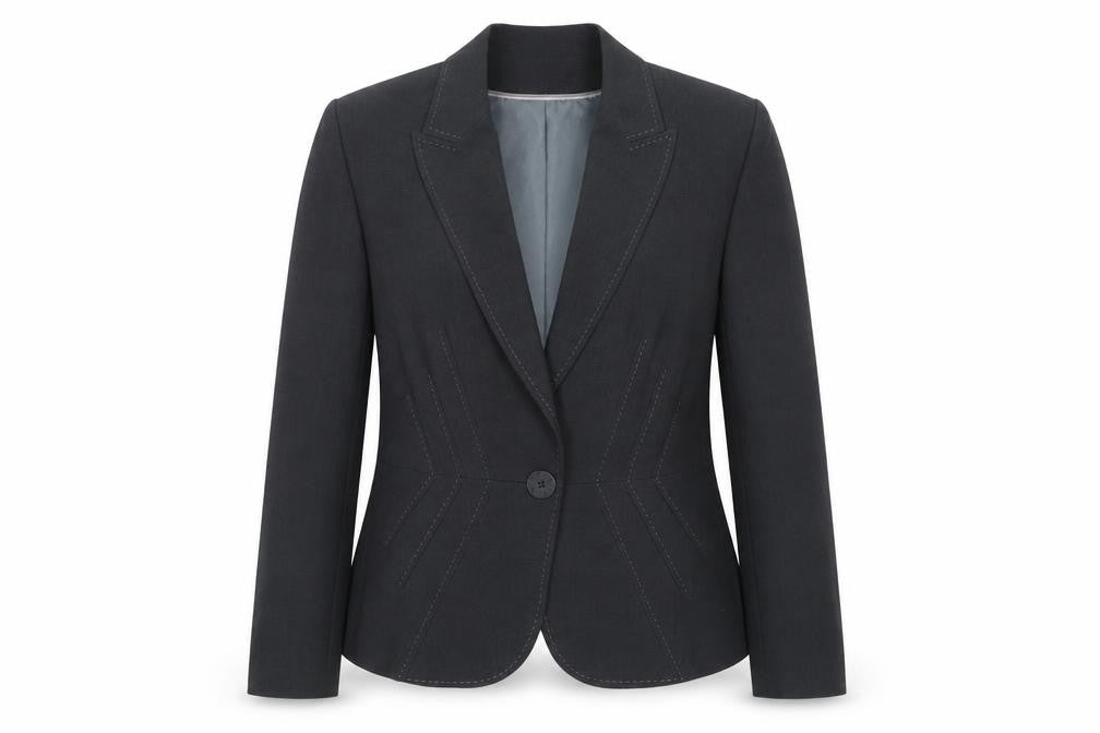 Womens UK Size 14 Marks and Spencer Regular Grey Blazer