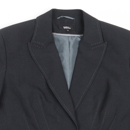 Womens UK Size 14 Marks and Spencer Regular Grey Blazer