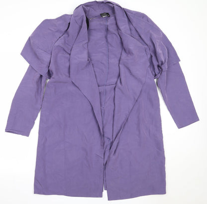 Kirsten Krog Design Womens Purple   Jacket  Size 16