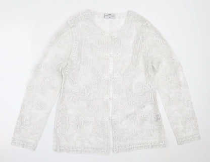 Princess Cruises Womens White   Jacket  Size M