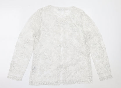 Princess Cruises Womens White   Jacket  Size M