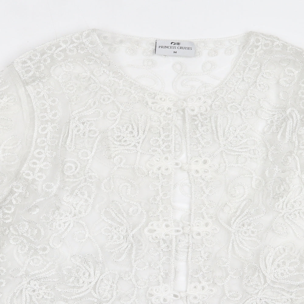 Princess Cruises Womens White   Jacket  Size M