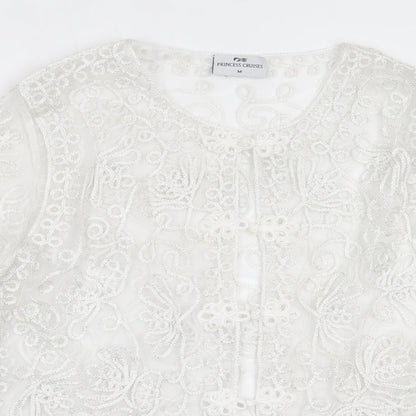 Princess Cruises Womens White   Jacket  Size M
