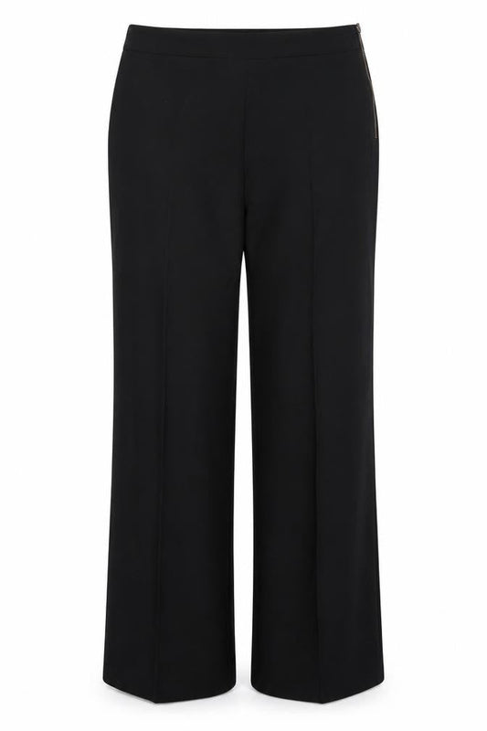 Womens UK Size 14 Marks and Spencer Regular Fit  Black Trousers