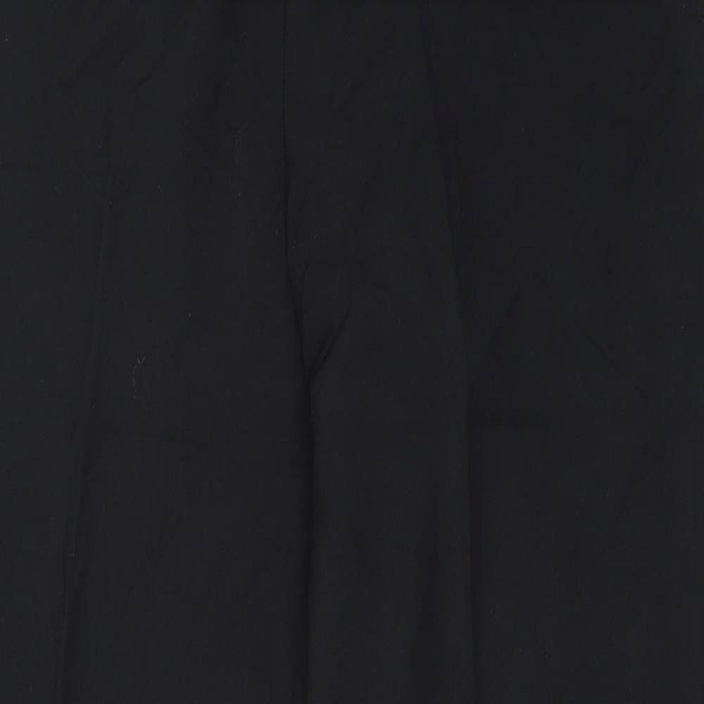 Womens UK Size 14 Marks and Spencer Regular Fit  Black Trousers