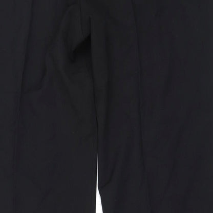 Womens UK Size 14 Marks and Spencer Regular Fit  Black Trousers