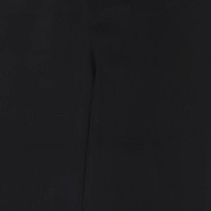 Womens UK Size 14 Papaya Regular Fit  Black Trousers
