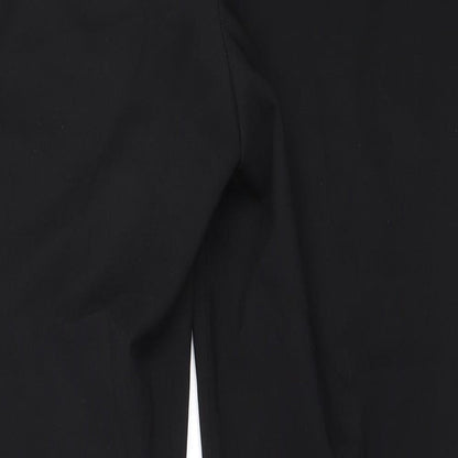 Womens UK Size 14 Papaya Regular Fit  Black Trousers