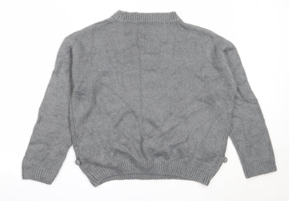 Womens UK Size 16 Studio Grey Pullover Jumper